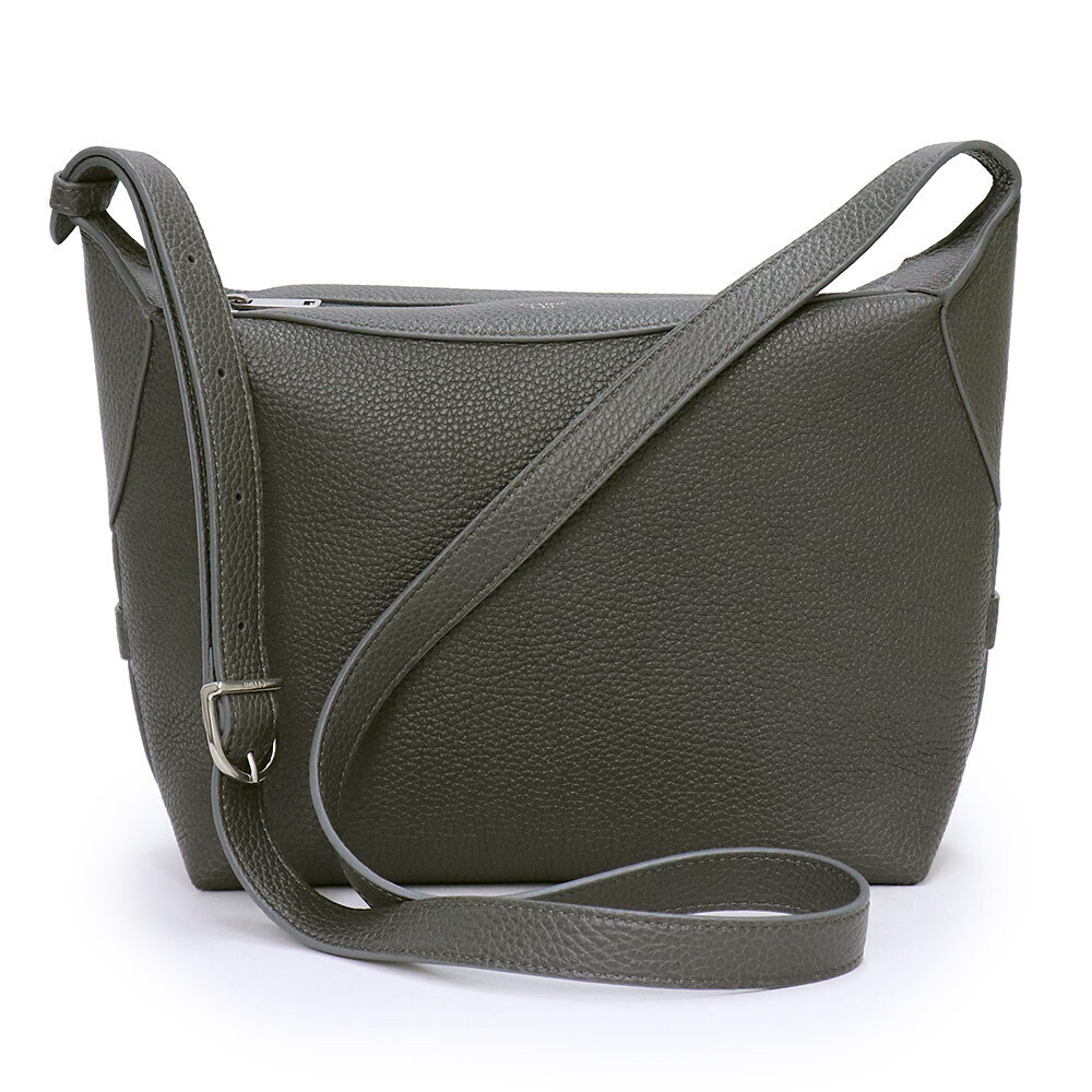 Celine Harry Crossbody Bag Calfskin Gray Shoulder Leather